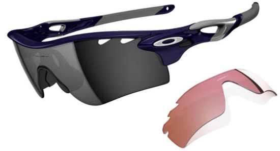 Oakley Radarlock Polish NV/Blk 