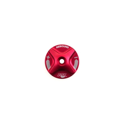 FOX Knob Rebound 07 32 X 10mm Red Ano (210-22-214)