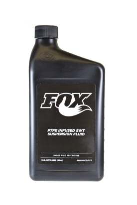 Amortizatoriaus tepalas 2017 Fox Oil: FOX Suspension Fluid 5 wt Teflon Infused 946ml (1.0 US Quart) (025-03-023)