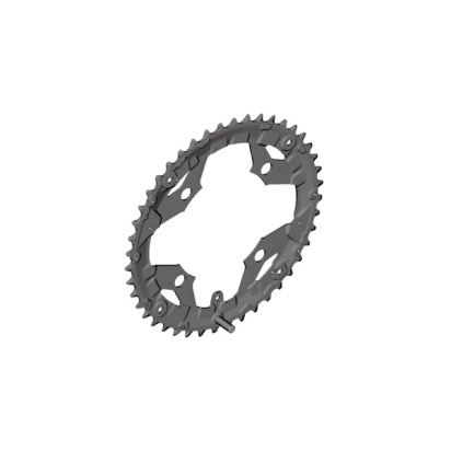 Priekinė žvaigždė Shimano FC-T4010 black 44T, Alivio