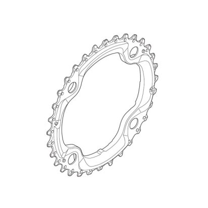 Chainring Shimano FC-T521, Deore