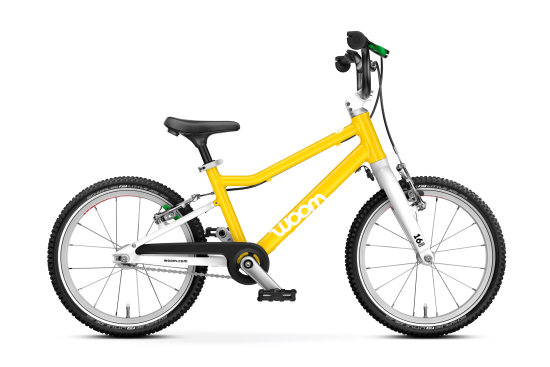 Vaikiškas dviratis WOOM 3 GO YELLOW