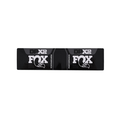 FOX Decal: 2021 P-S FLOAT DPX2 Airsleeve (Evol=7.25+/165-230mm) 0 (024-13-024)