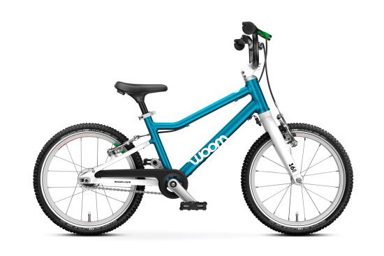Vaikiškas dviratis WOOM 3 AUTOMAGIC BLUE