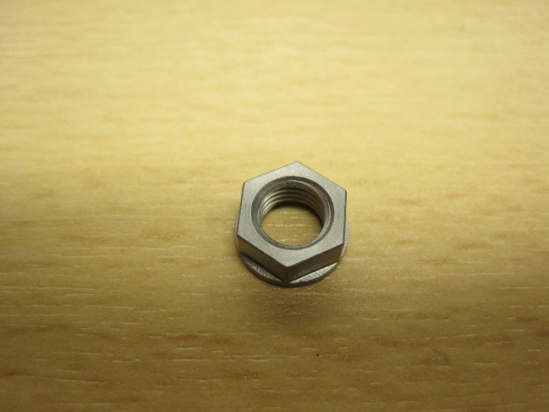 Detalė FOX Fastener Custom: Nut (1/4-32 UNEF 9mm Hex Flats .175' TLG) AISI 416 SS (241-00-032)