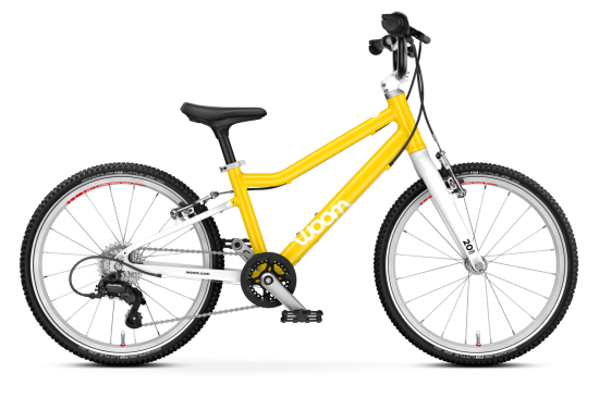 Vaikiškas dviratis WOOM 4 GO YELLOW