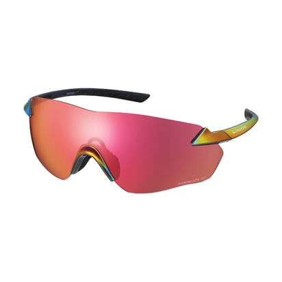 Sunglasses Shimano S-Phyre R Ridescape Road Red Irid-Special/Smoke Red