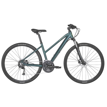 Hybrid bike Scott Sub Cross 40 Lady Green