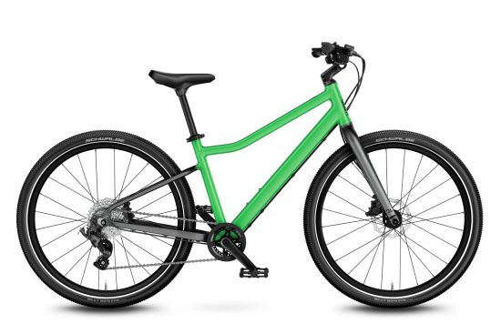 Kids bike WOOM 5 EXPLORE JUNGLE GREEN