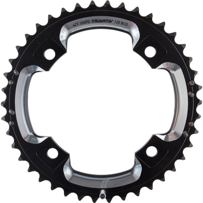 Front chainring SRAM X0 S2 42T 120BCD BLACK AL6