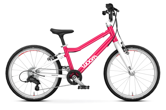 Vaikiškas dviratis WOOM 4 GO HOT PINK