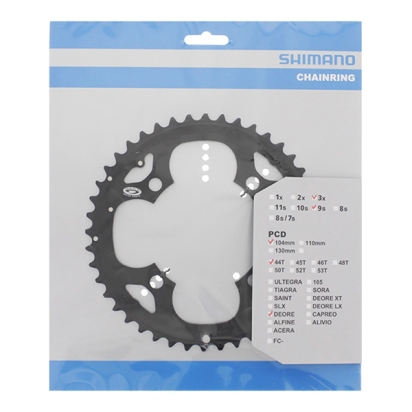 Priekinė žvaigždė Shimano FC-M530, Deore