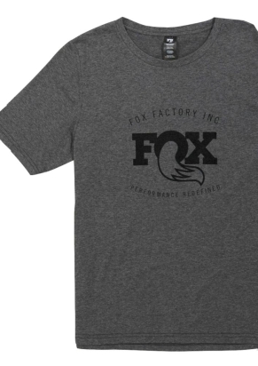 Moteriški marškinėliai Fox Ride 3.0 SS Tee Women's Charcoal