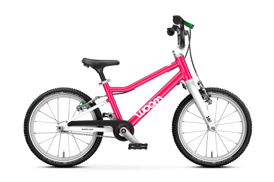Kids bike WOOM 3 GO HOT PINK