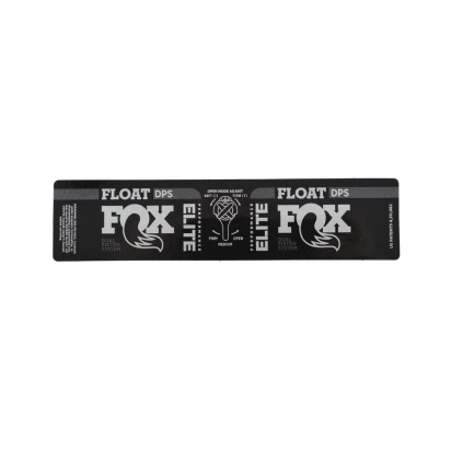 Fox 2017 Decal: P-Se FLOAT DPS Adj Long (6.5+/30mm+ Evol=7.875+/50mm+) (024-02-903)