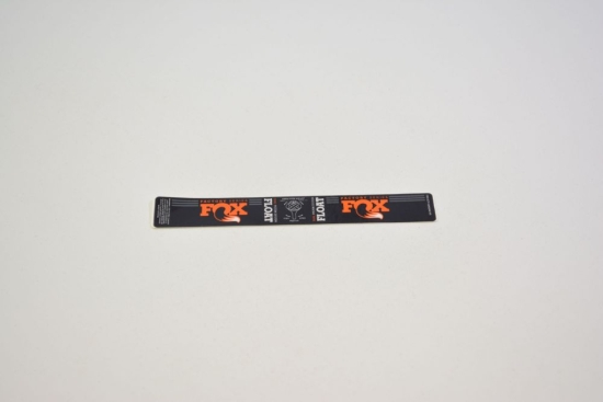 Fox Decal: 2016 Factory FLOAT Orange DPS Adj (5.5 6.0 7.25/7.5 Evol) (024-02-554)