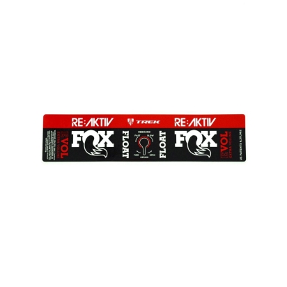 Fox 2017 Decal Trek Evol w/ Reaktiv B/W (024-02-949)