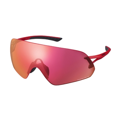 Sunglasses Shimano Aerolite P Ridescape Road Metallic Red/Smoke Red
