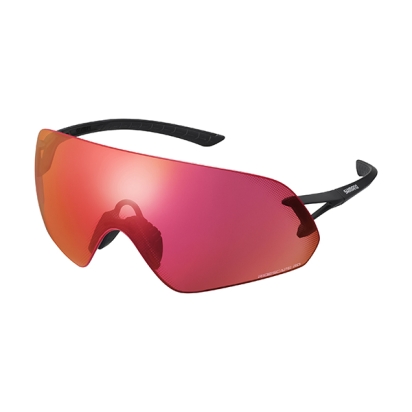 Sunglasses Shimano Aerolite P Ridescape Road Matte Black/Smoke Red