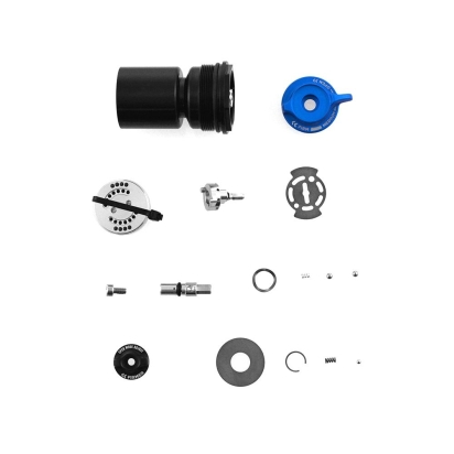 Detalė FOX Service Set: 2020 34 FIT4 F-S Topcap Assy CL Tune Black Ano (820-05-581-KIT)