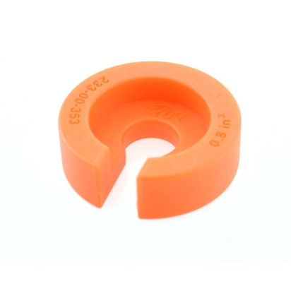 Fox Volume Spacer: 2018 Float DPS 0.8in^3 Plastic Orange (233-00-353)