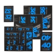 Lipdukai FOX Decal 2019 AM Heritage Fork and Shock Kit