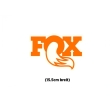 Lipdukai Fox Original Logo Promo Decal 6' Orange (495-27-105)