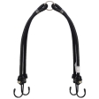 Bungee OXC Double Black 2x 9x600mm/24"