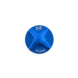 Detalė FOX (T) Spring Hardware: 2021 38 FLOAT Air Topcap Al Blue Ano (234-04-554)