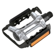 Dviračio pedalai OXC MTB Low Profile, sidabriniai