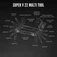 Įrankių rinkinys Lezyne SUPER V22