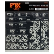 Lipdukai FOX Decal 2021 AM Custom Fork and Shock Kit Battleship Grey (803-01-736)