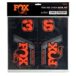 FOX Decal 2021 AM Custom Fork and Shock Kit Factory Orange (803-01-731)