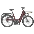 E-Bike Bergamont E-Cargoville Bakery Elite Dark Red