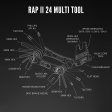 Multi tool Lezyne RAP II 24