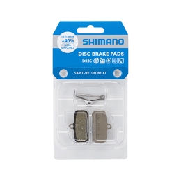 Disc brake pad set Shimano Resin D03S Incl Spring/Split Pin