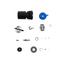 Detalė FOX Service Set: 2020 32 FIT4 F-S Topcap Assy Black Ano (820-05-565-KIT)