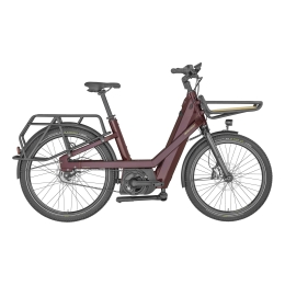 E-Bike Bergamont E-Cargoville Bakery Elite Dark Red