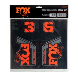 Lipdukai FOX Decal 2021 AM Custom Fork and Shock Kit Factory Orange (803-01-731)
