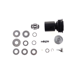 FOX Service Set: 2021 38 FIT4 Topcap Assy Black Ano 3 Pos Adj (820-05-628-KIT)