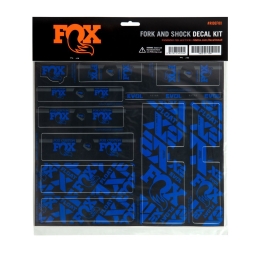 FOX Decal 2021 AM Custom Fork and Shock Kit Blue (803-01-738)