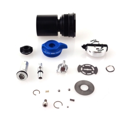 Detalė FOX Service Set: 2018 32 FIT4 SC Topcap Assy VC49 Black Ano (820-05-421-KIT)