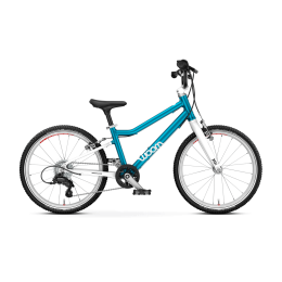 Vaikiškas dviratis WOOM 4 GO METALLIC  BLUE