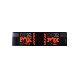 FOX Decal 2018 F-S FLOAT DPX2 NW Airsleeve Orange Long Non-Evol=6.5+/30mm+ Evol=7.25+/40mm+ 0 (024-12-233)
